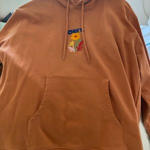 Orange Obey Hoodie